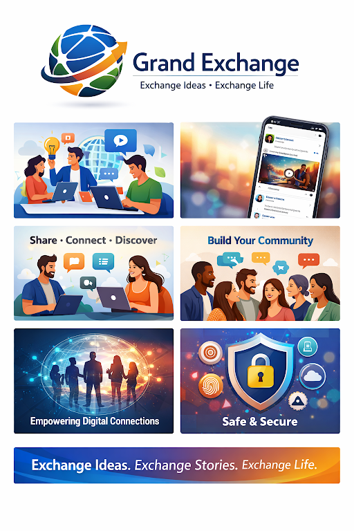 Grand Exchange Platform Features - Share, Connect, Discover